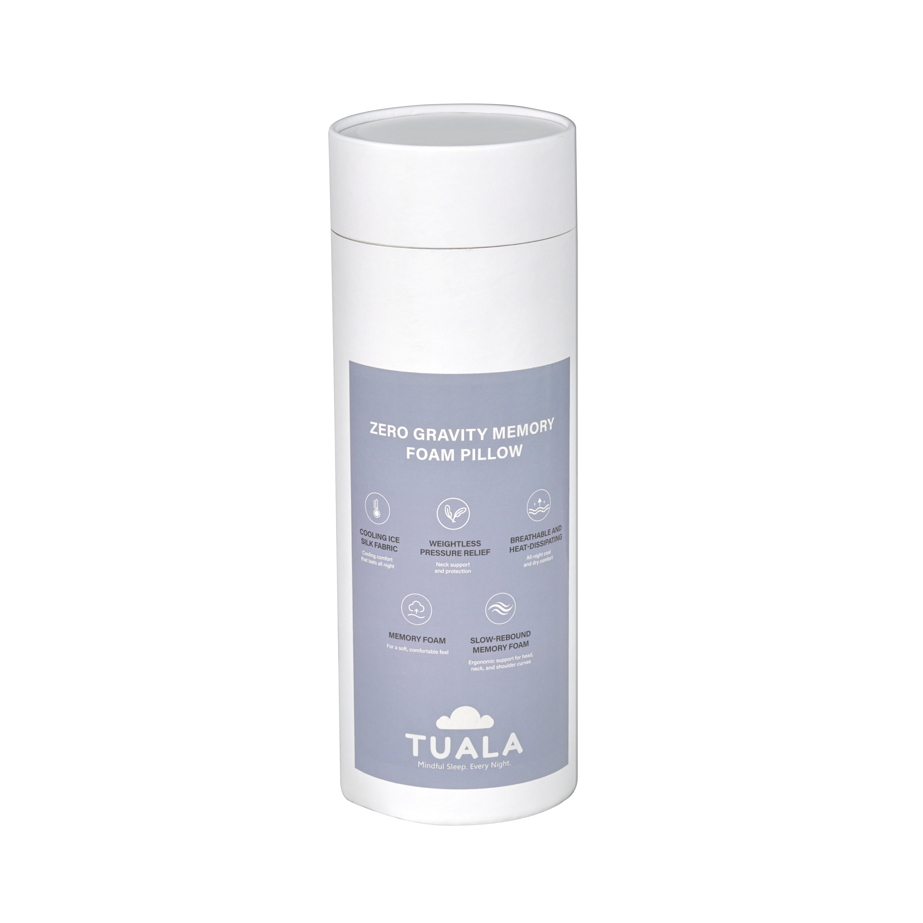 TUALA Zero Gravity Memory Foam Pillow