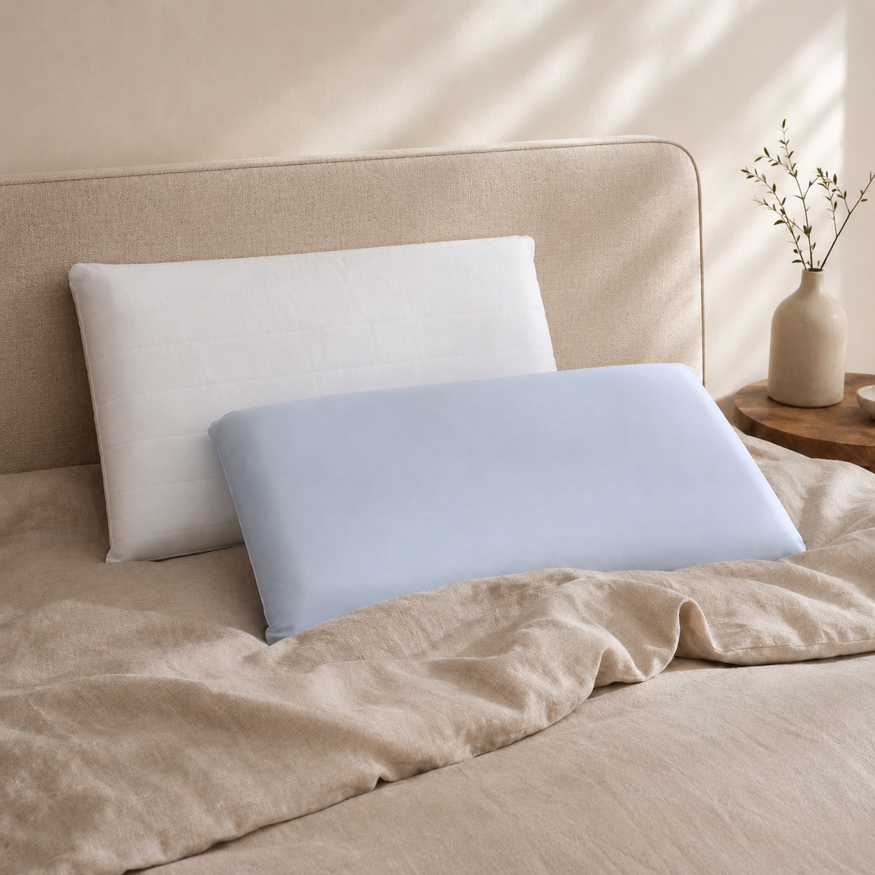 TUALA Zero Gravity Memory Foam Pillow
